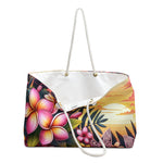 Tropical Floral Weekender Bag - Perfect for Getaways & Beach Days