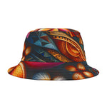 Vibrant Patterned Bucket Hat - Perfect for Festivals and Summer Days