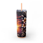 Skinny Tumbler with Straw, 20oz