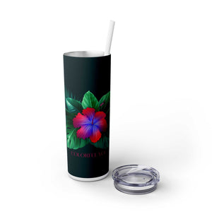 Skinny Tumbler with Straw, 20oz – Double-Wall Stainless Steel Design!.