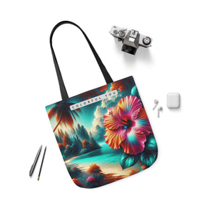 Canvas Tote Bag, 5-Color Straps