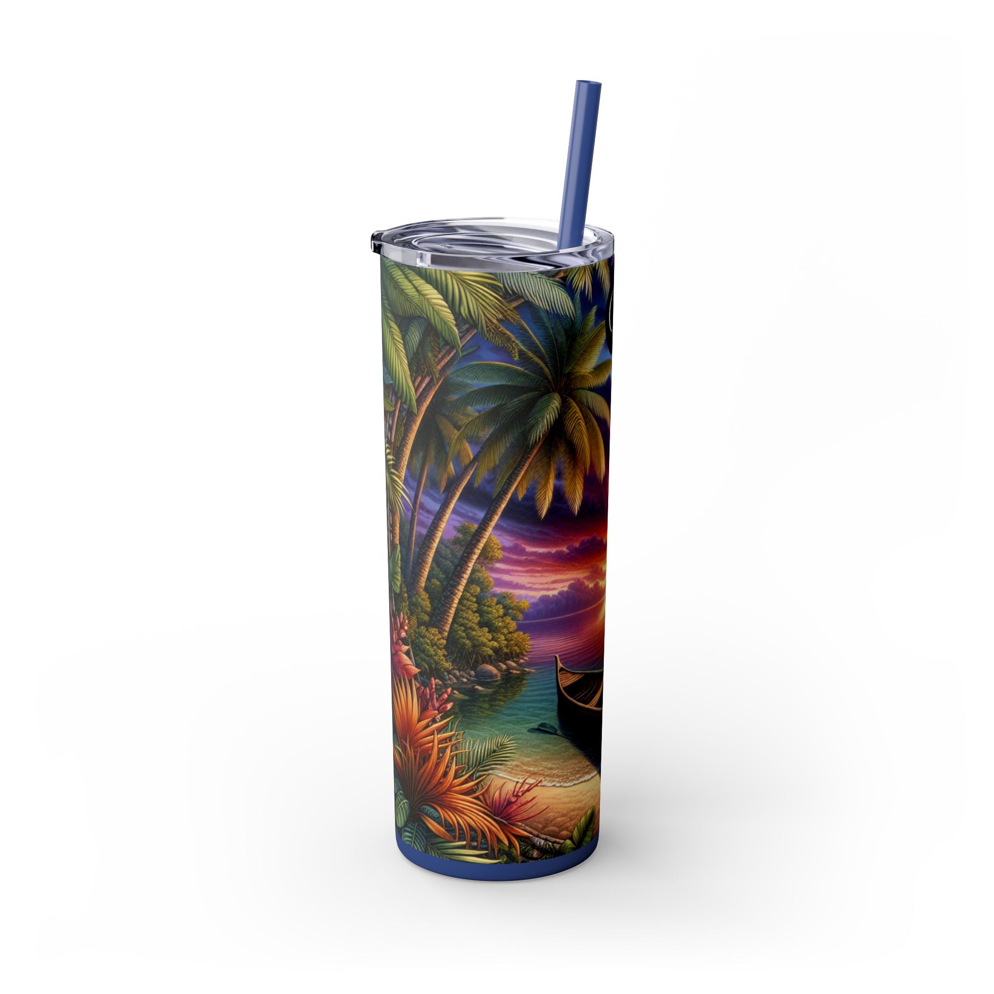 Skinny Tumbler with Straw, 20oz