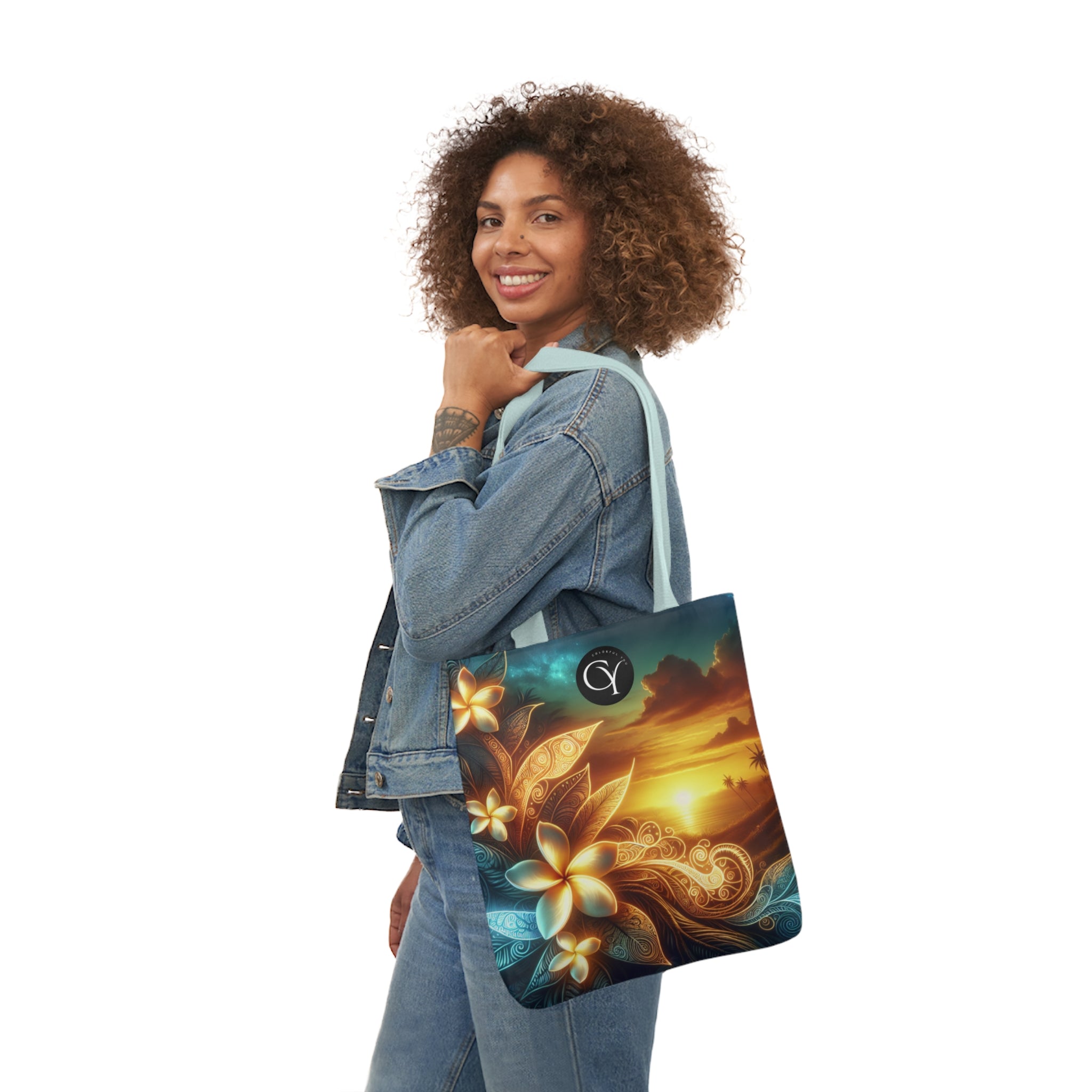 Tropical Canvas Tote Bag