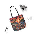 Canvas Tote Bag, 5-Color Straps