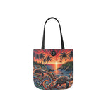 Canvas Tote Bag, 5-Color Straps