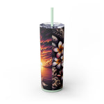 Skinny Tumbler with Straw, 20oz
