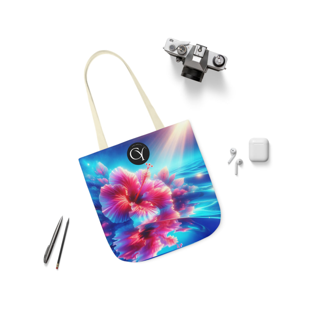 Canvas Tote Bag, 5-Color Straps
