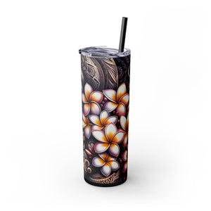 Skinny Tumbler with Straw, 20oz