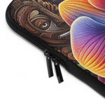 Vibrant Floral Laptop Sleeve - Ethnic Artwork Design