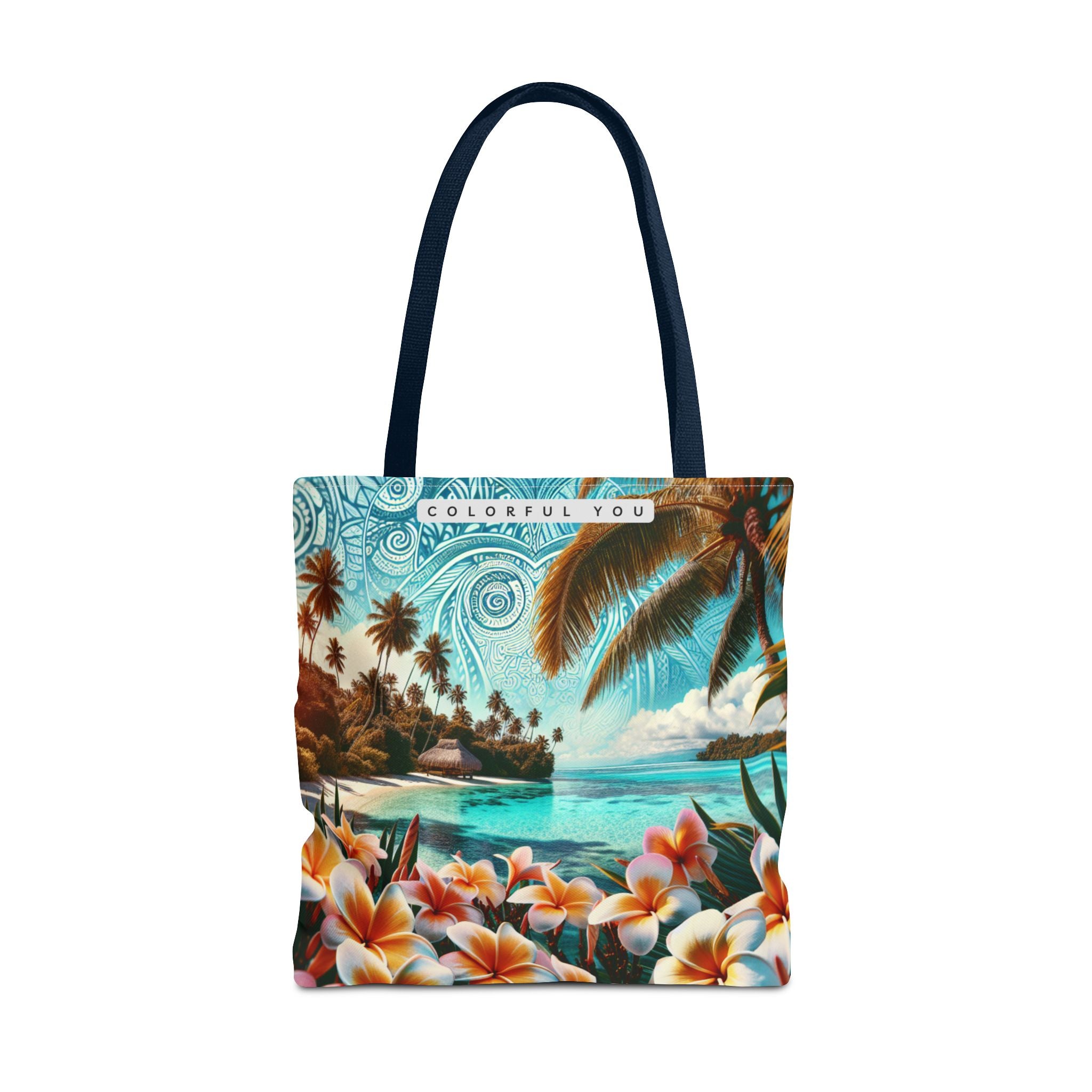 Tropical Paradise Tote Bag - Colorful You Floral Design