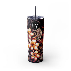 Skinny Tumbler with Straw, 20oz