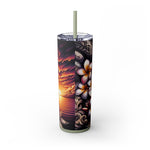 Skinny Tumbler with Straw, 20oz