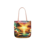 Canvas Tote Bag, 5-Color Straps