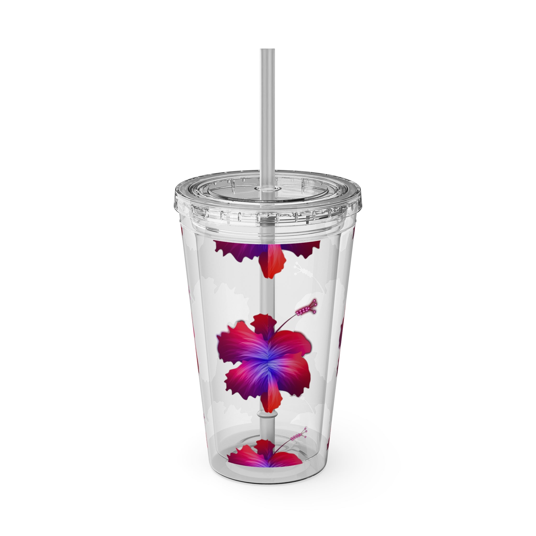 Sunsplash Tumbler with Straw, 16oz