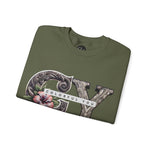 Colorful You Floral Crewneck Sweatshirt - Unisex Heavy Blend