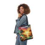 Canvas Tote Bag, 5-Color Straps