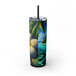 Skinny Tumbler with Straw, 20oz