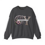 Colorful You Floral Crewneck Sweatshirt - Unisex Heavy Blend