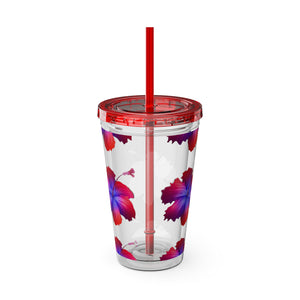 Sunsplash Tumbler with Straw, 16oz