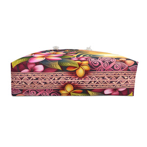 Tropical Floral Weekender Bag - Perfect for Getaways & Beach Days