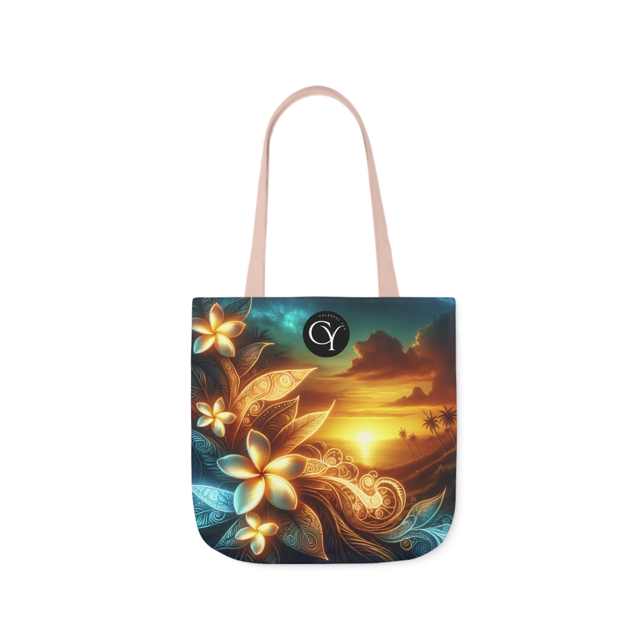 Tropical Canvas Tote Bag