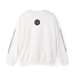 Colorful You Floral Crewneck Sweatshirt - Unisex Heavy Blend