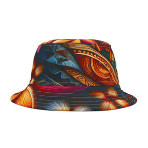 Vibrant Patterned Bucket Hat - Perfect for Festivals and Summer Days