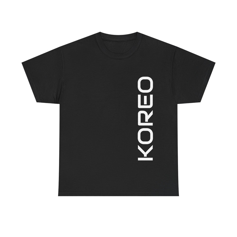 KOREO Unisex Heavy Cotton Tee - Stylish Tropical Graphic Tee for Casual Wear