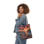 Canvas Tote Bag, 5-Color Straps