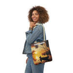 Canvas Tote Bag, 5-Color Straps