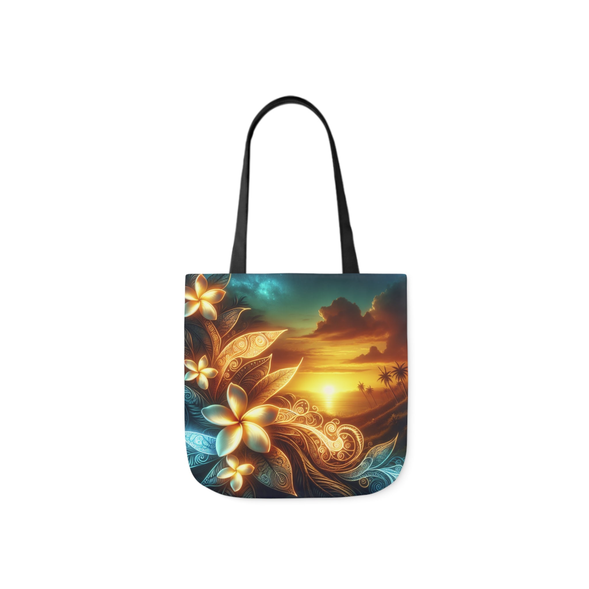 Tropical Canvas Tote Bag