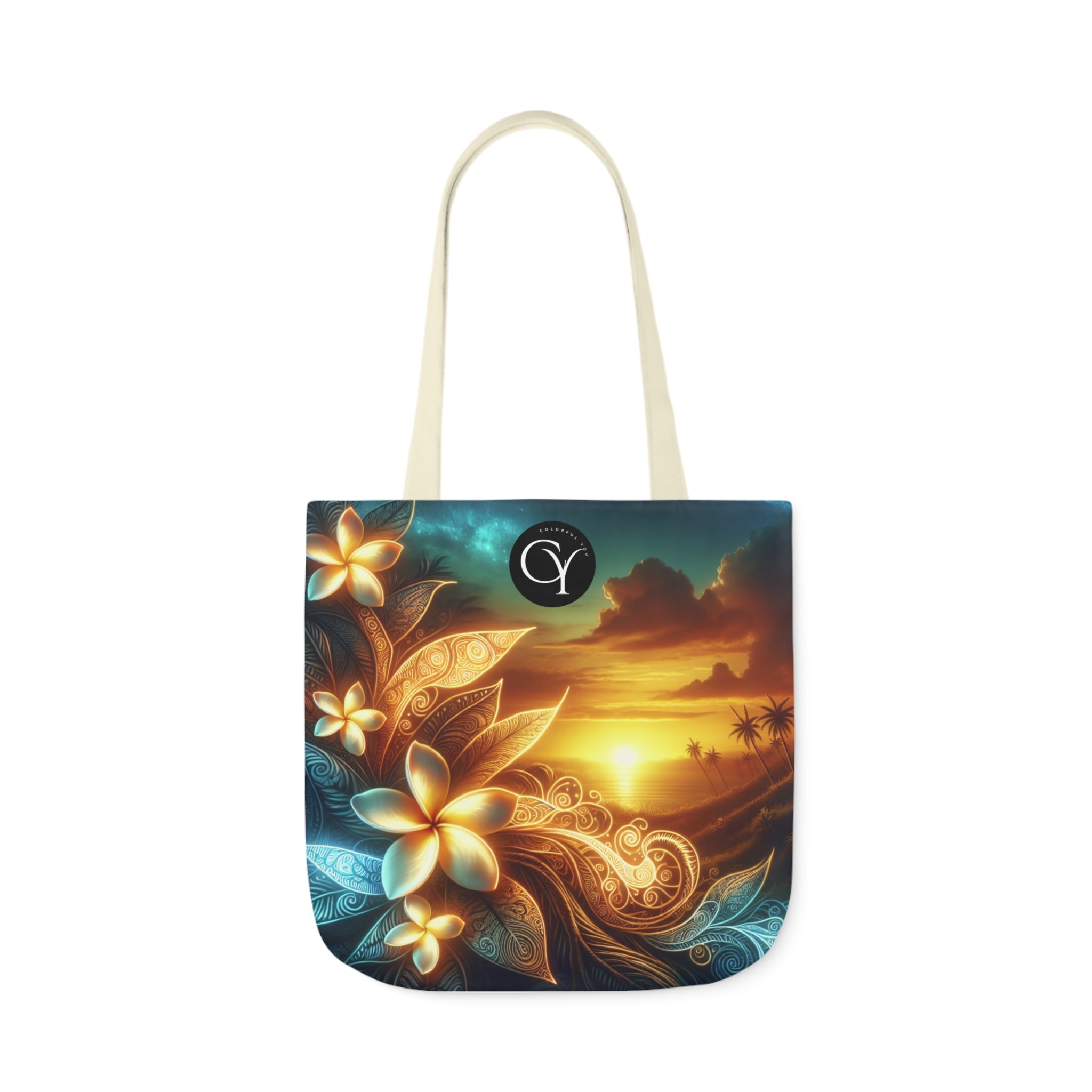 Tropical Canvas Tote Bag