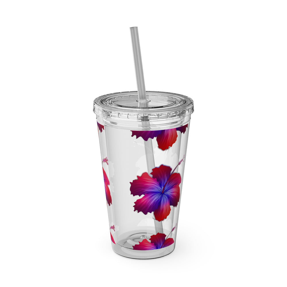 Sunsplash Tumbler with Straw, 16oz