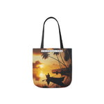 Canvas Tote Bag, 5-Color Straps
