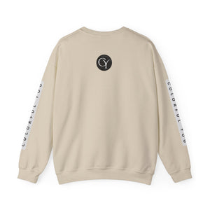 Colorful You Floral Crewneck Sweatshirt - Unisex Heavy Blend