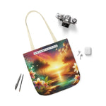 Canvas Tote Bag, 5-Color Straps