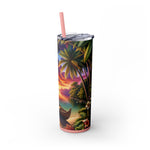 Skinny Tumbler with Straw, 20oz