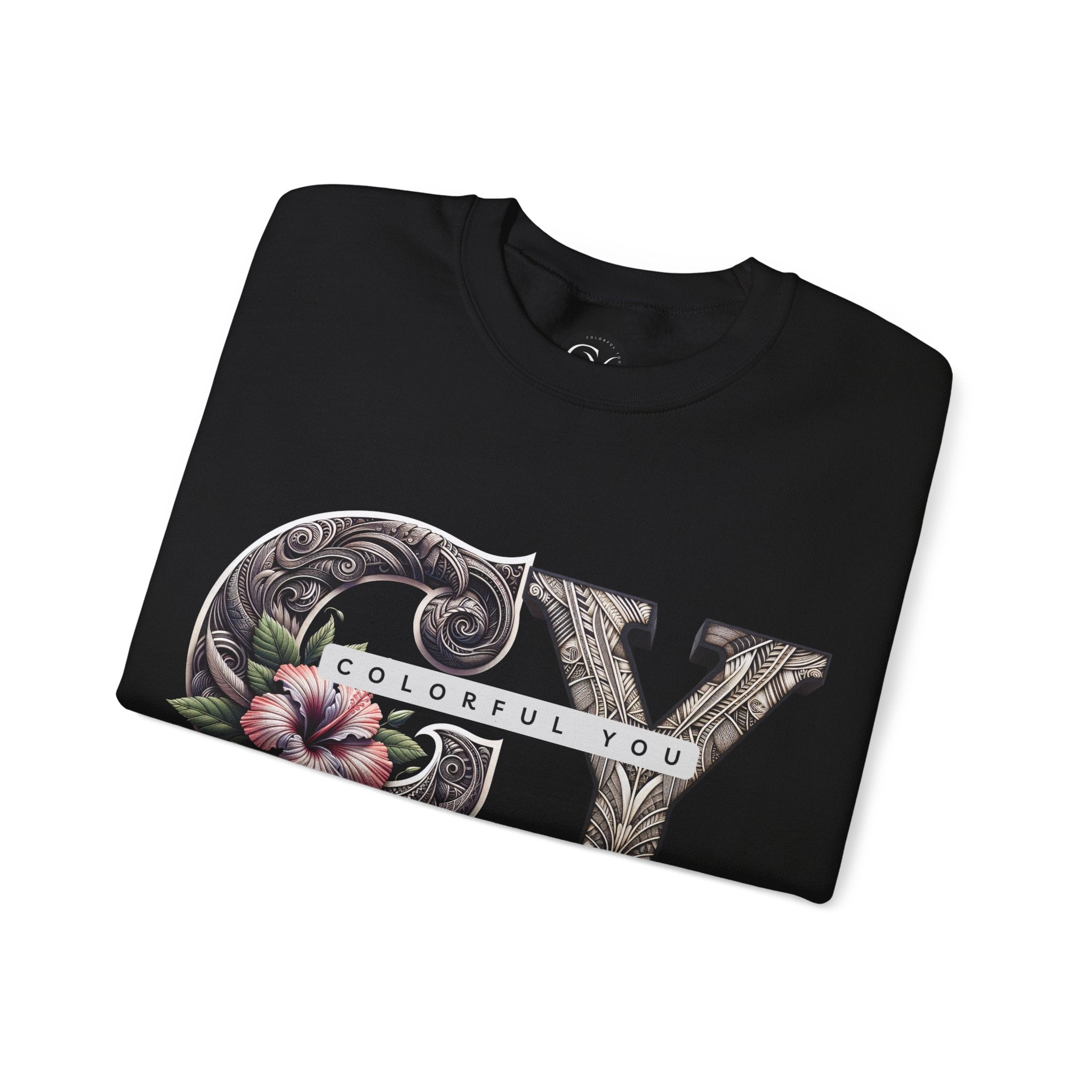 Colorful You Floral Crewneck Sweatshirt - Unisex Heavy Blend