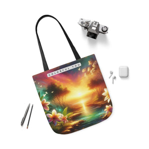 Canvas Tote Bag, 5-Color Straps