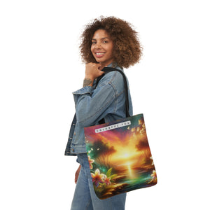 Canvas Tote Bag, 5-Color Straps