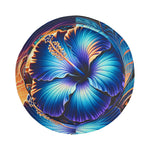 Blue Hibiscus Colorful Artistic Bucket Hat | Summer Vibes, Festival Wear, Beach Accessory, Unique Gift